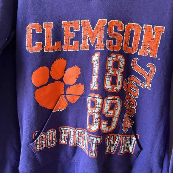 Soffe Clemson University Pullover Hoodie - Picture 3 of 6